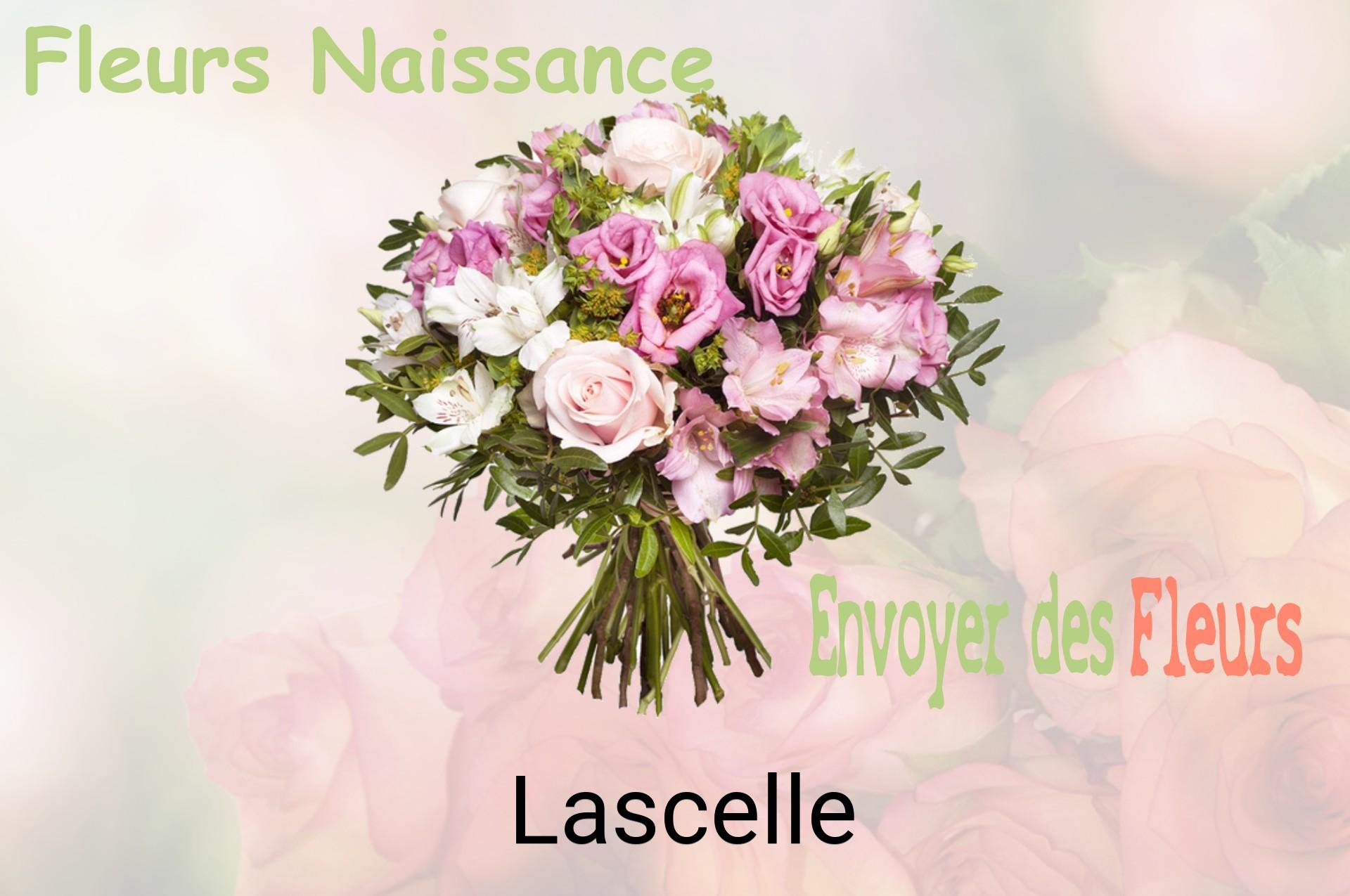 Bouquet de fleurs de naissance livré à Lascelle